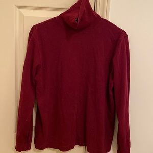 Long sleeve turtle neck shirt